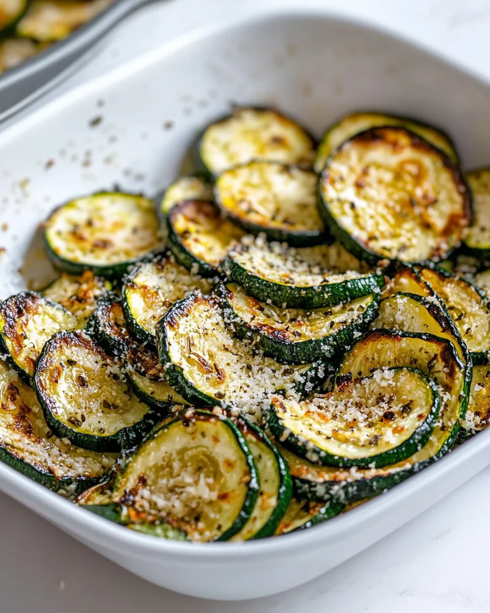 Parmesan Zucchini