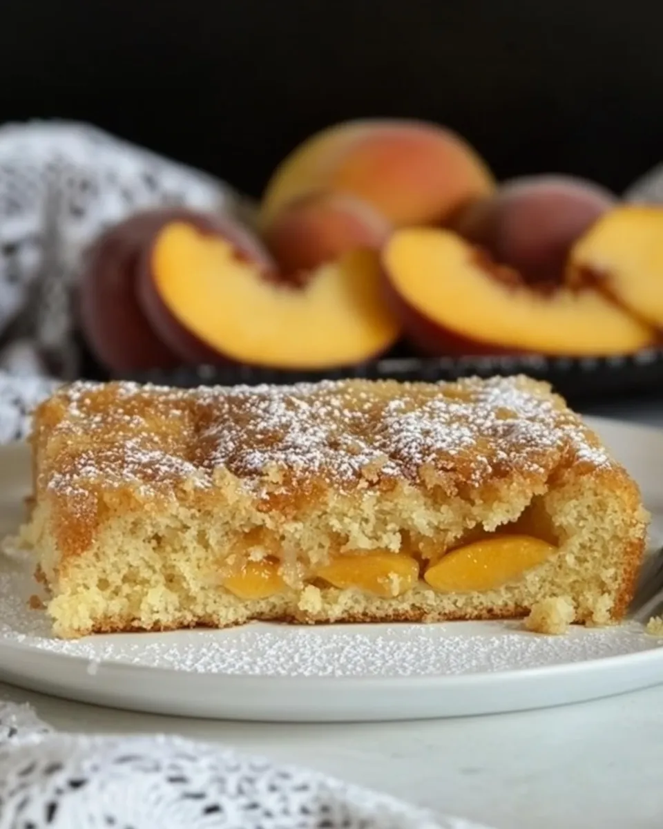 Peach Cake
