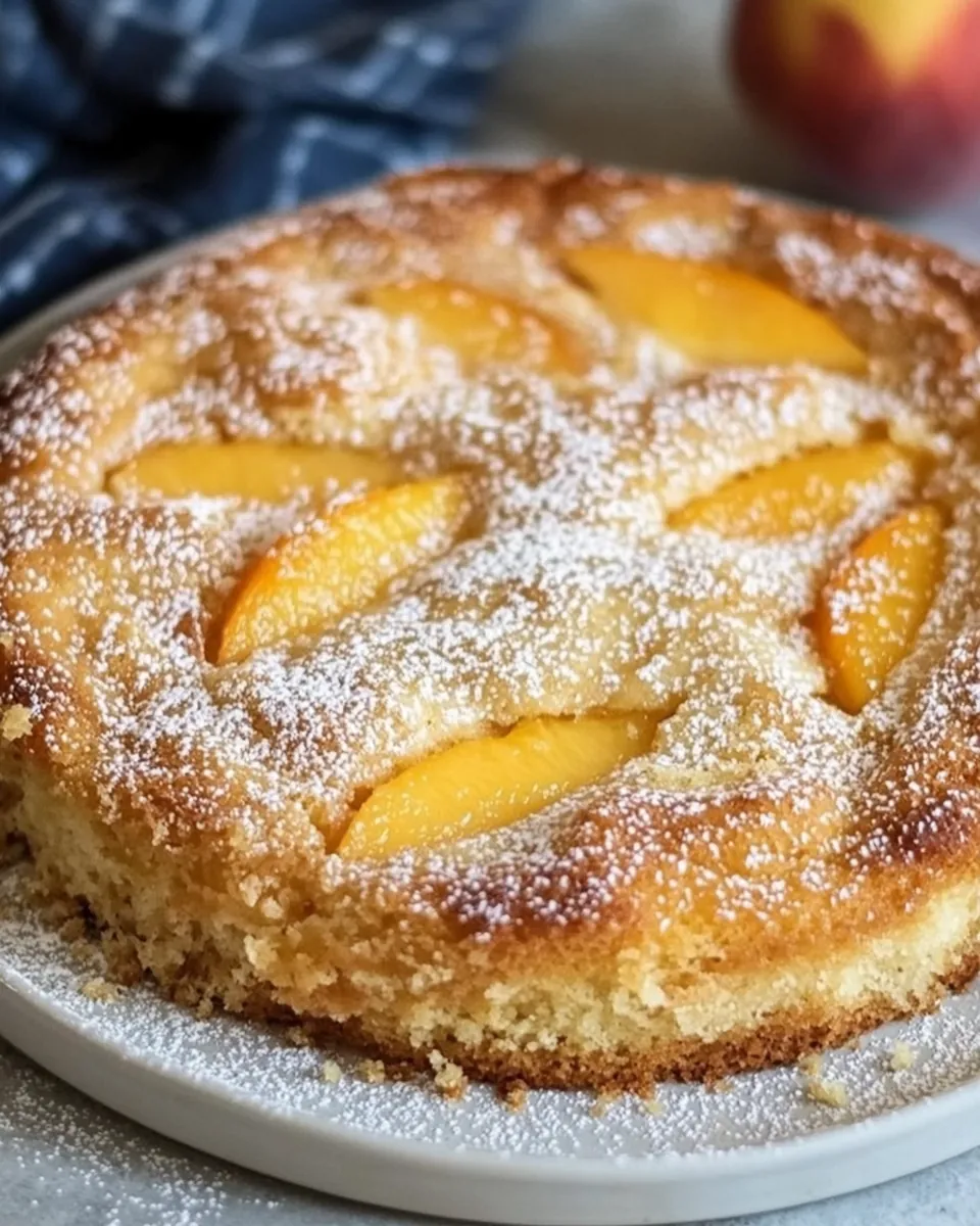 Peach Cake