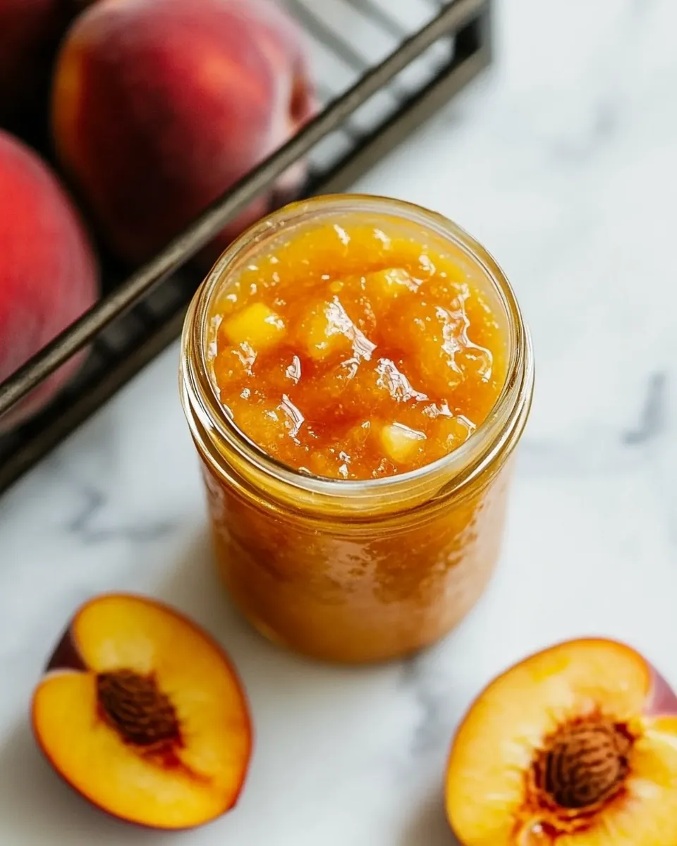 Peach Freezer Jam
