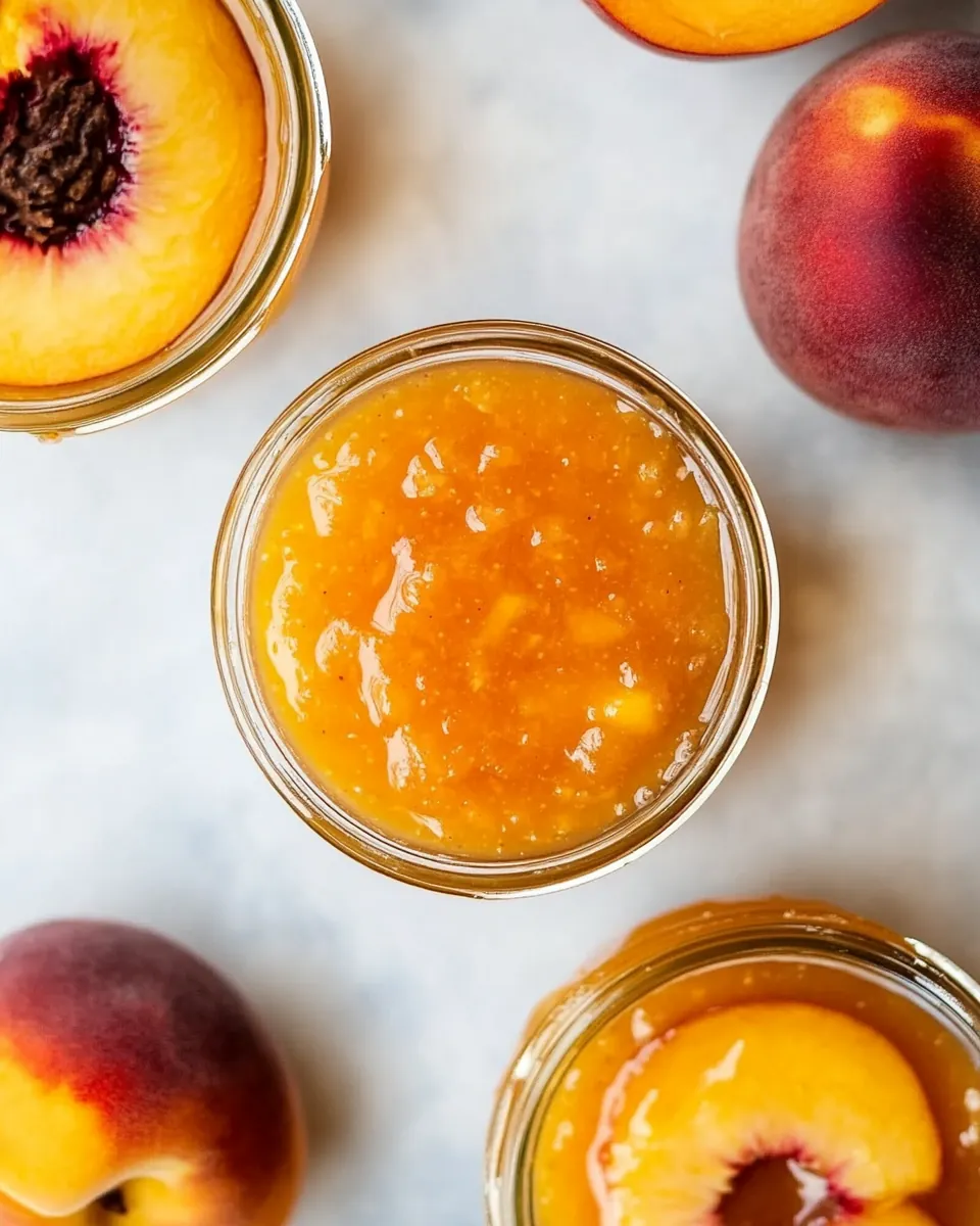 Peach Freezer Jam
