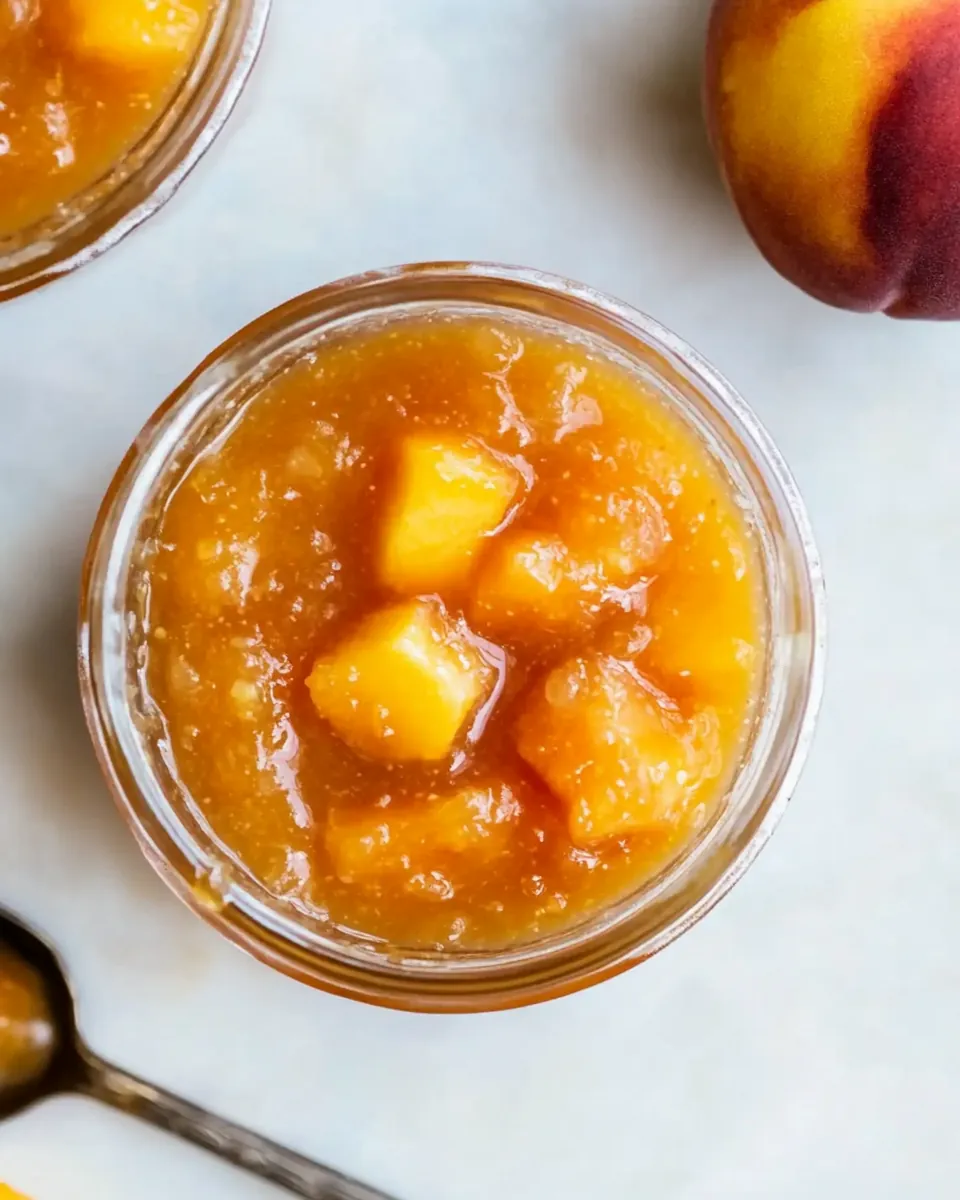 Peach Freezer Jam