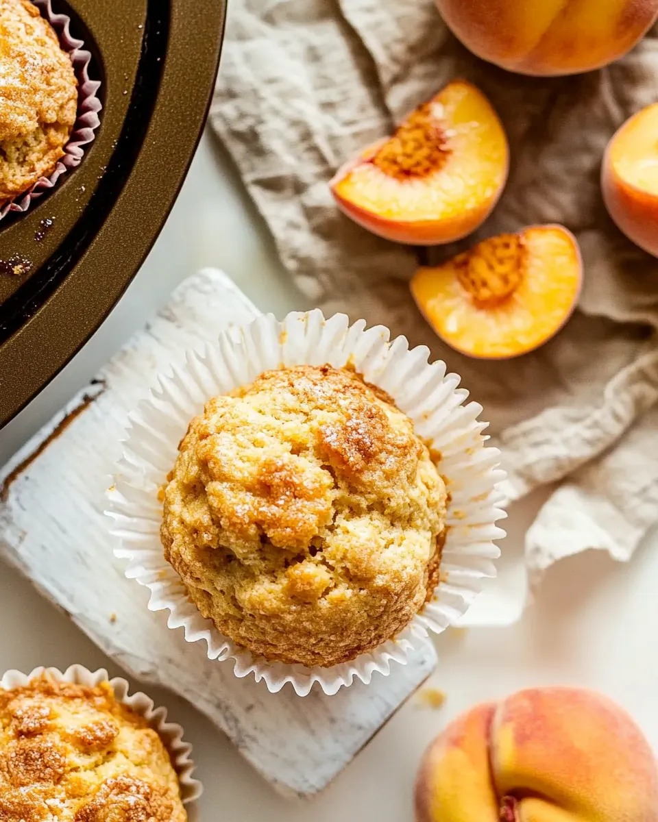 Peach Muffins