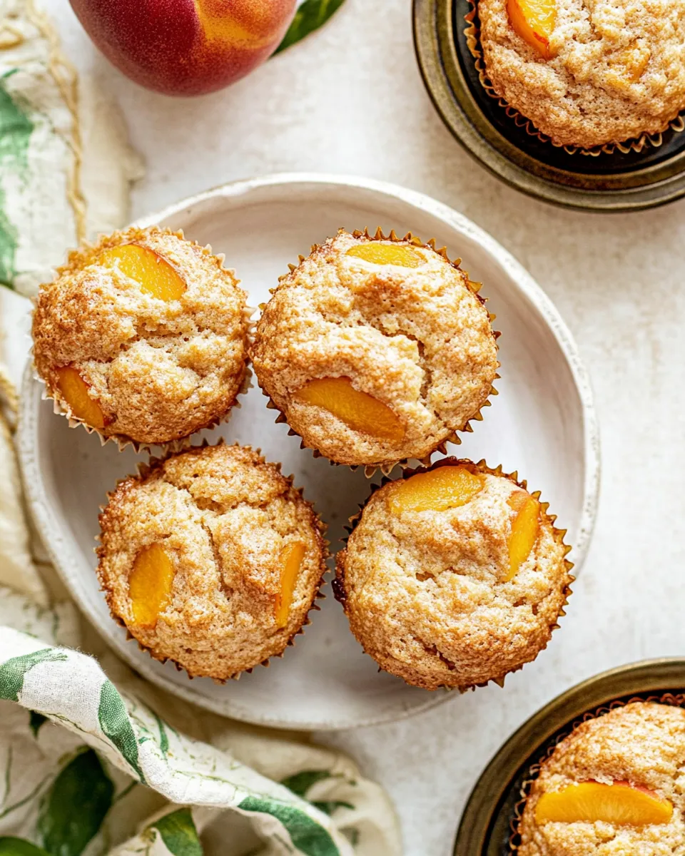 Peach Muffins