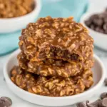 Peanut Butter Chocolate No Bake Cookies