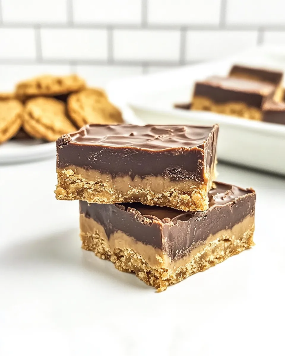 Peanut Butter Cookie Fudge Bars