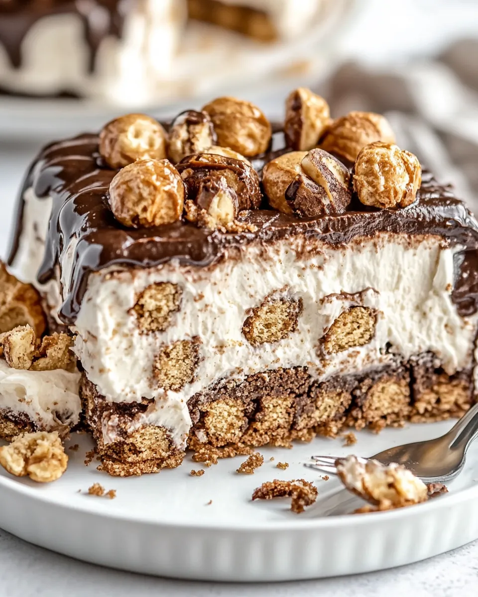 Peanut Butter Icebox Cake