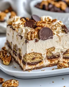 Peanut Butter Icebox Cake