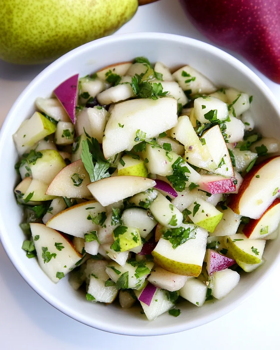 Pear Salsa