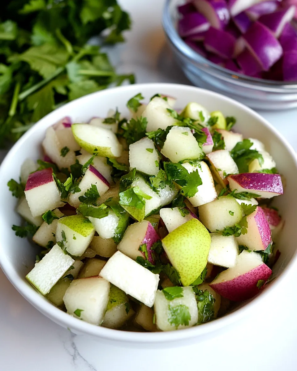 Pear Salsa