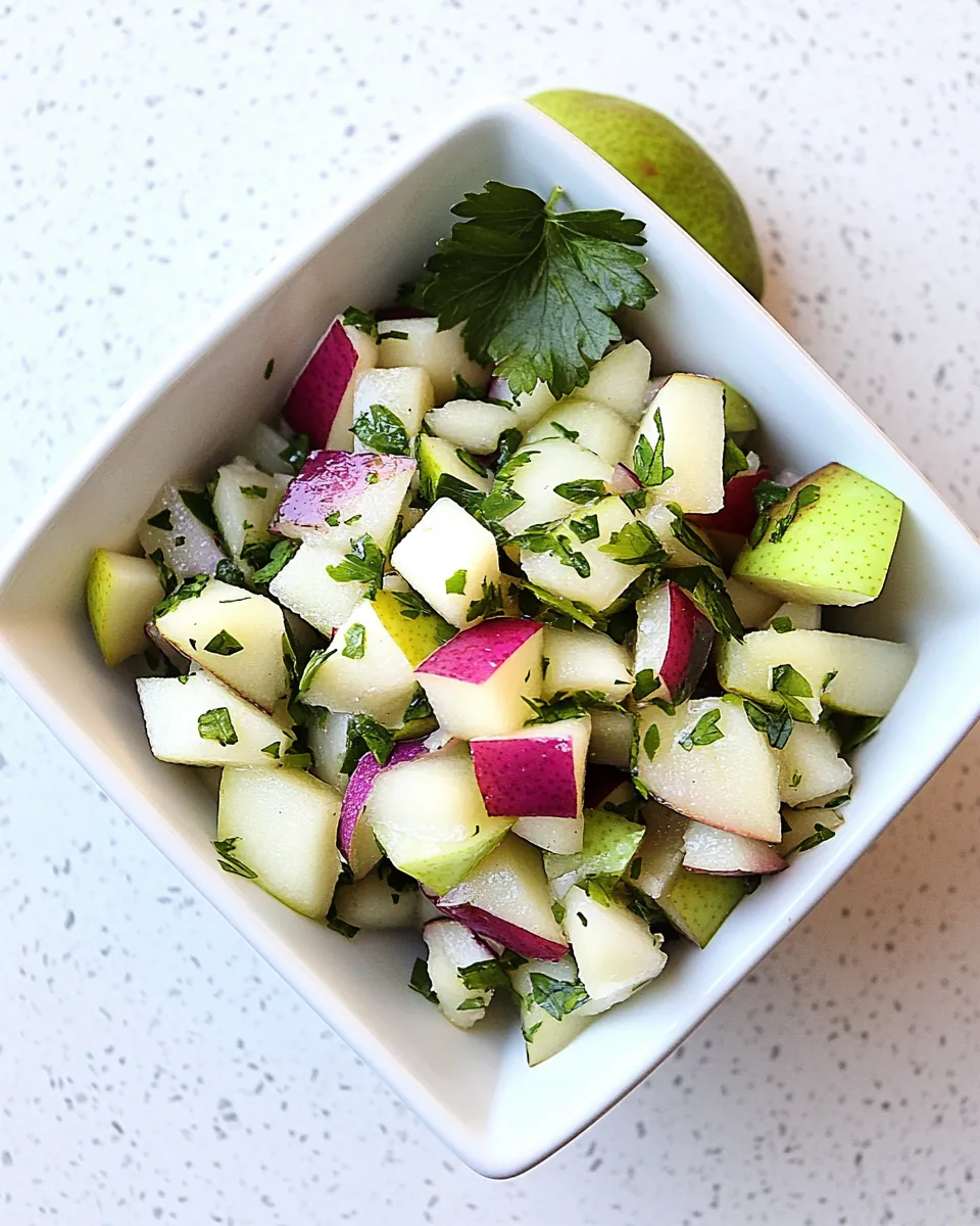 Pear Salsa
