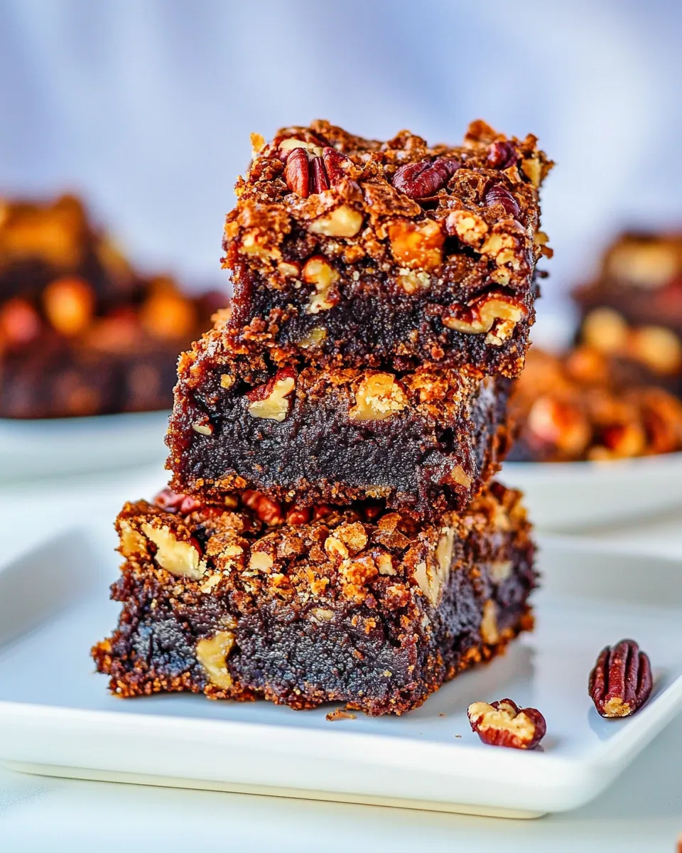 Pecan Pie Brownies