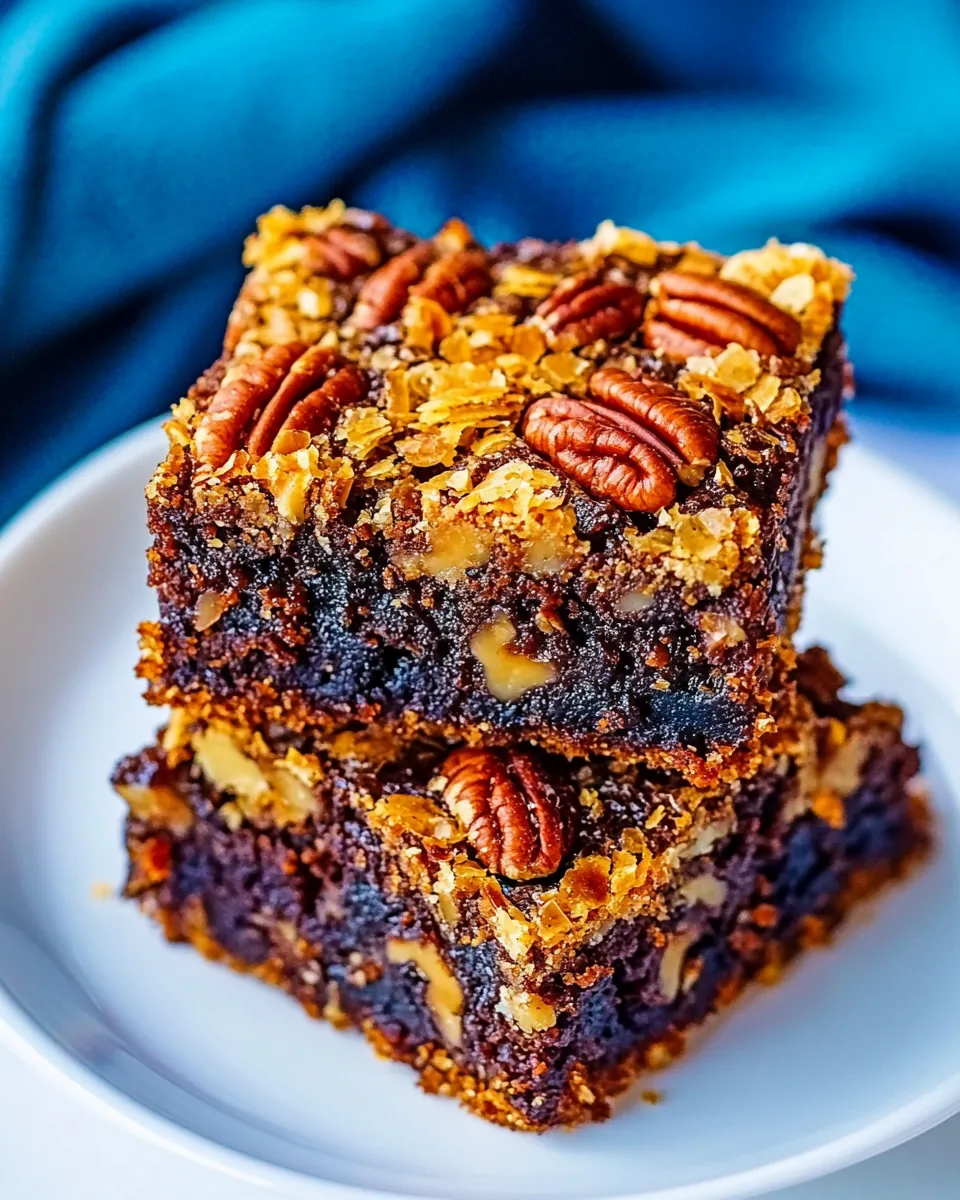 Pecan Pie Brownies