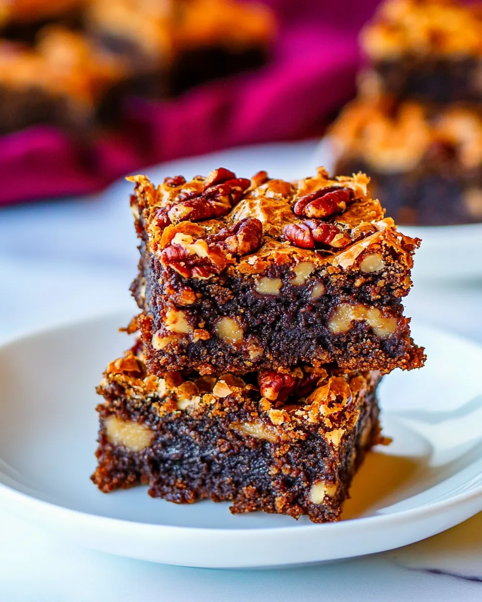 Pecan Pie Brownies