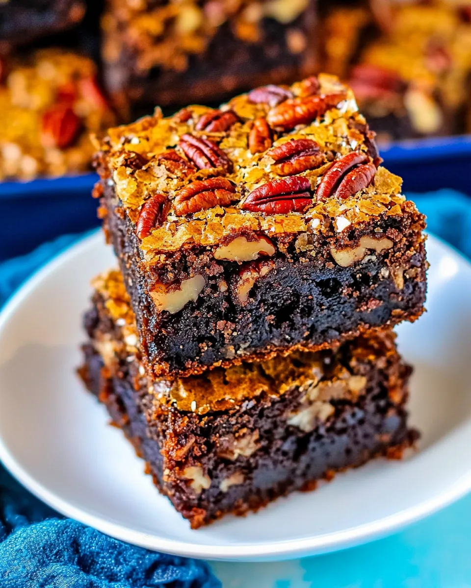 Pecan Pie Brownies