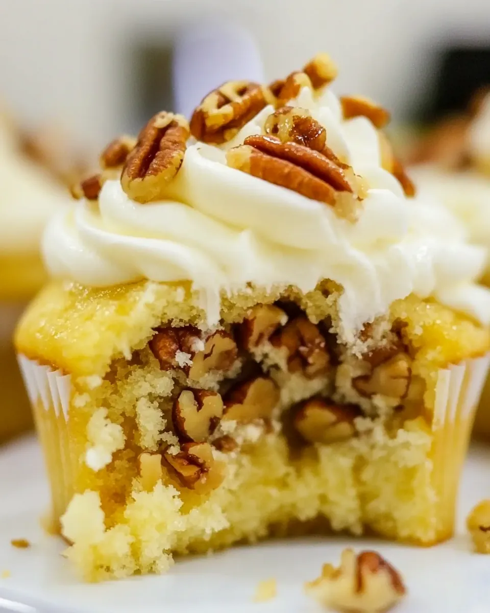 Pecan Pie Cupcakes