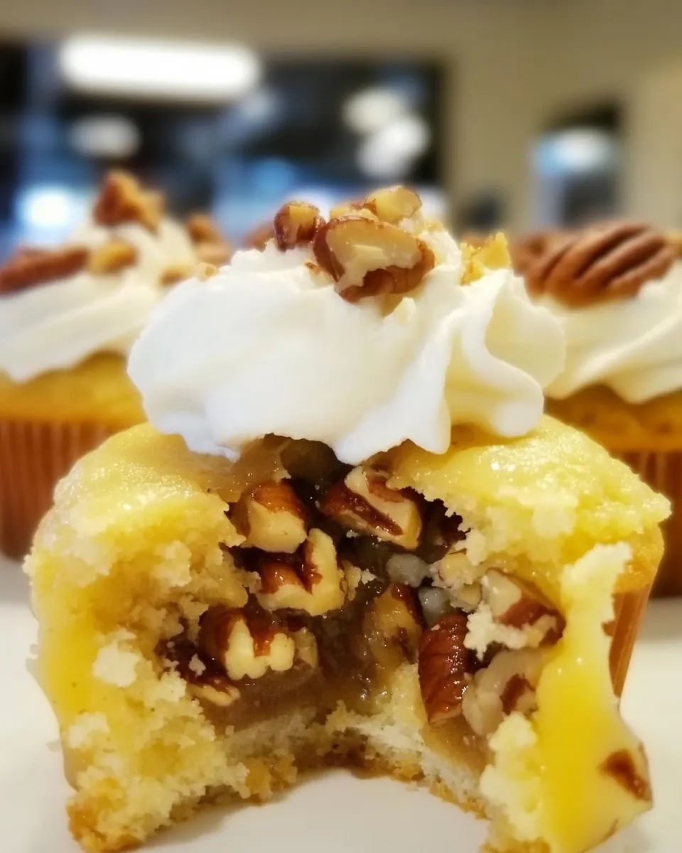 Pecan Pie Cupcakes