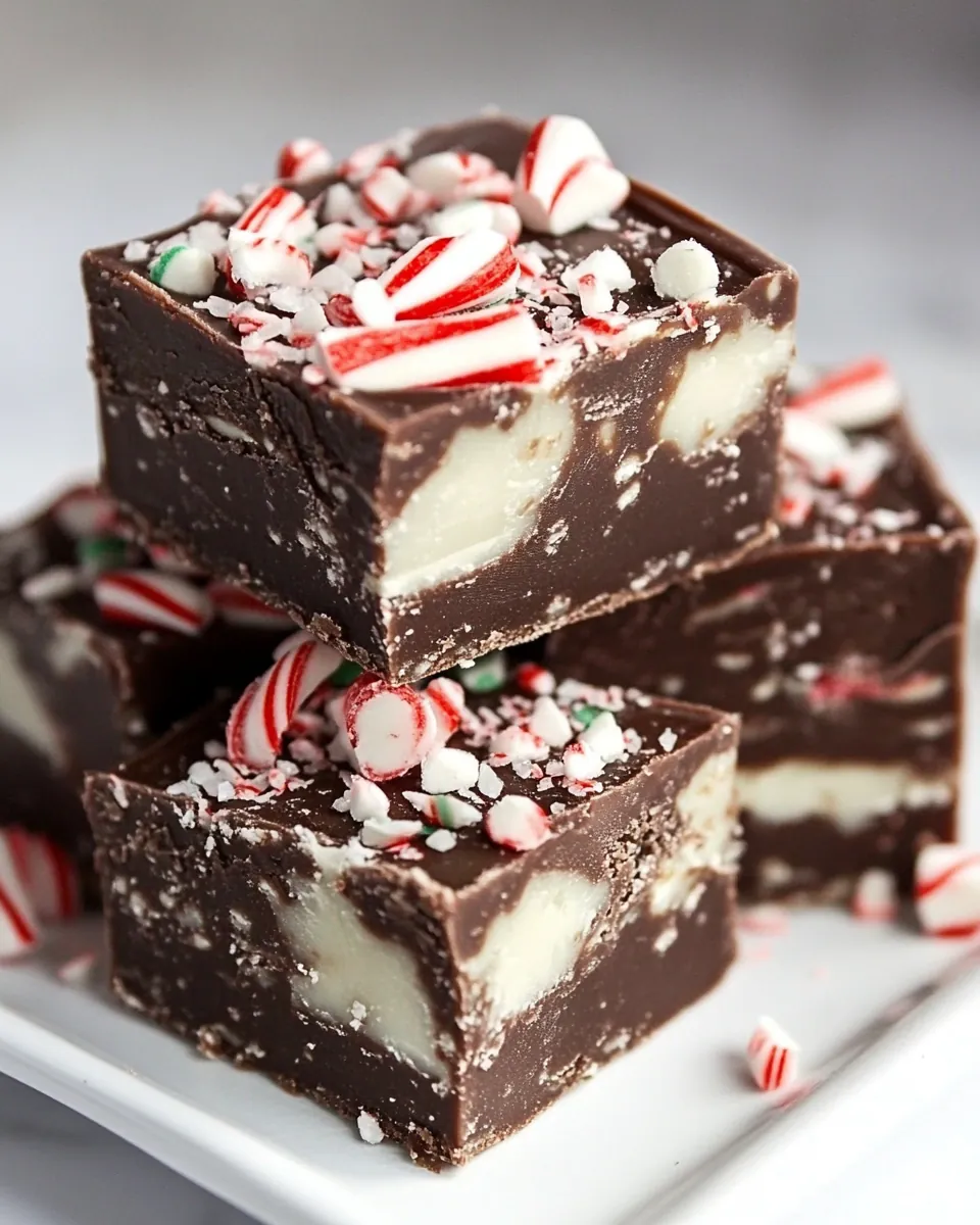 Peppermint Fudge
