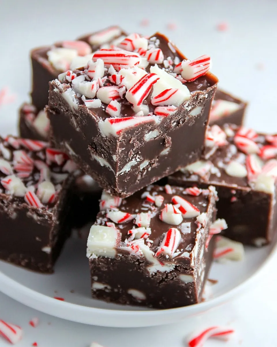 Peppermint Fudge