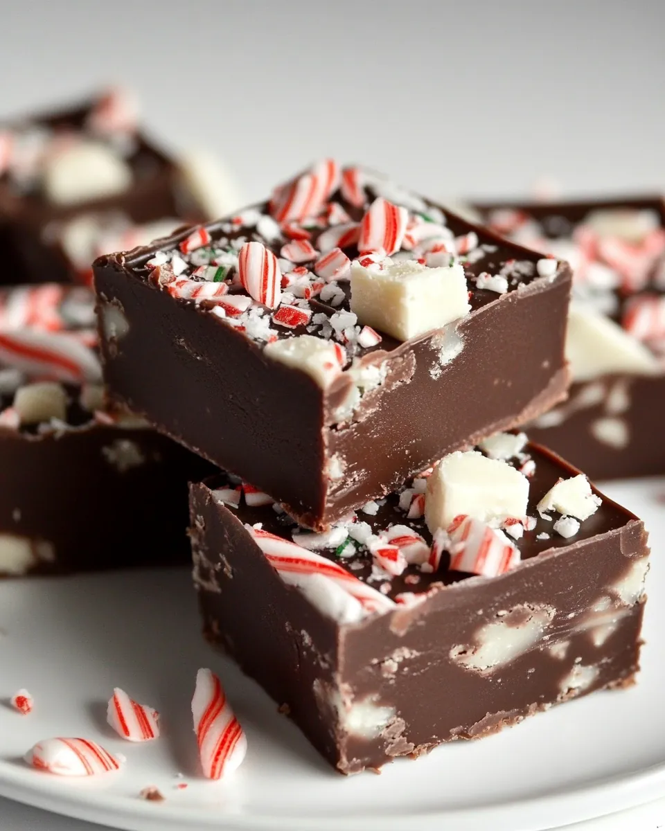 Peppermint Fudge