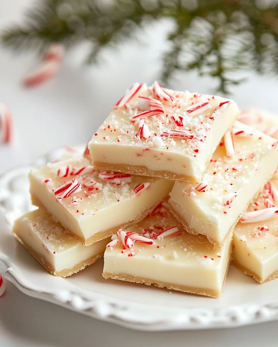 Peppermint Sugar Cookie Bark