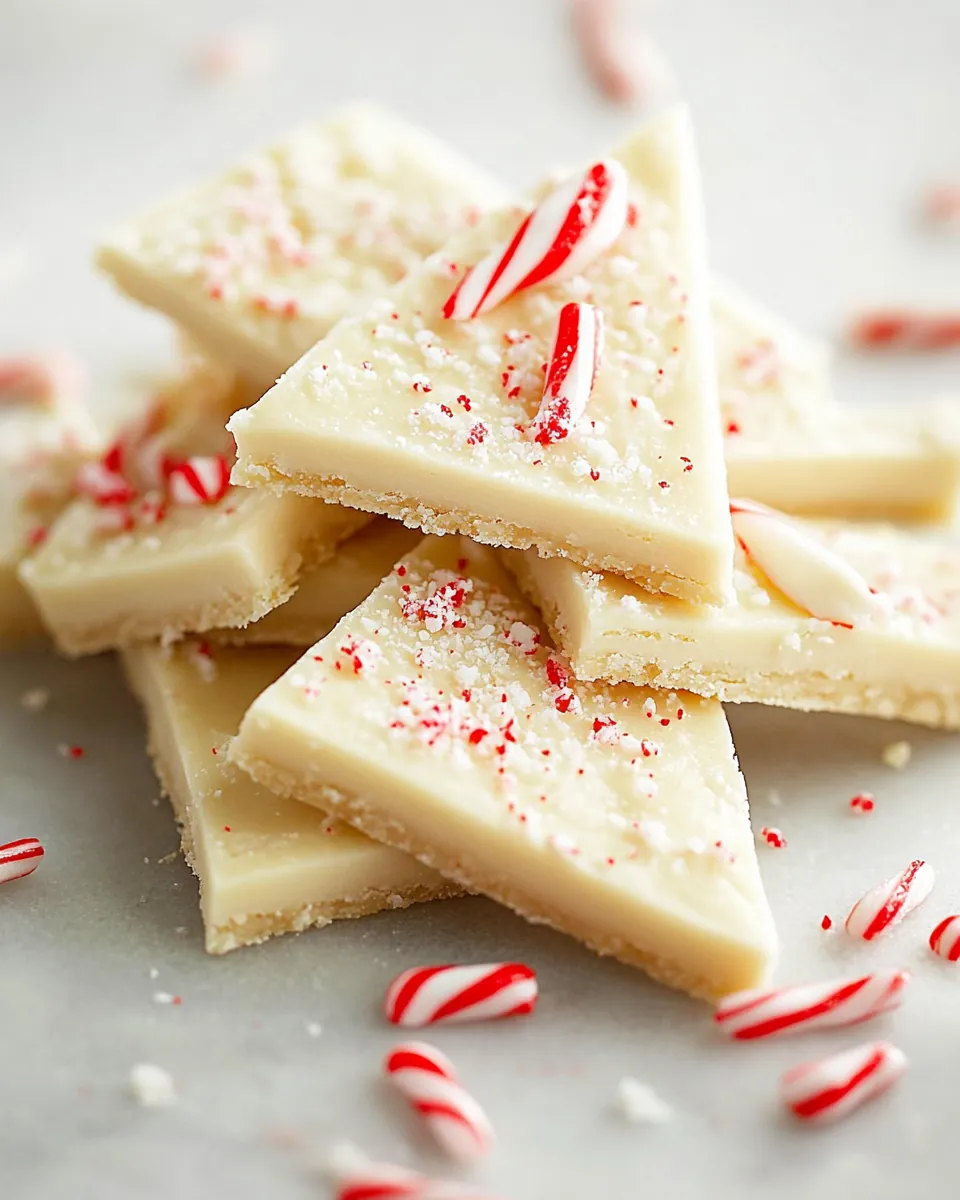 Peppermint Sugar Cookie Bark