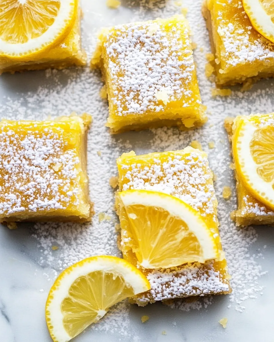 Perfect Lemon Bars