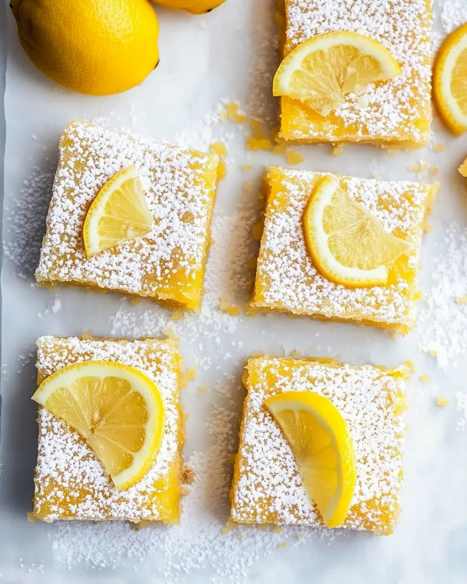 Perfect Lemon Bars