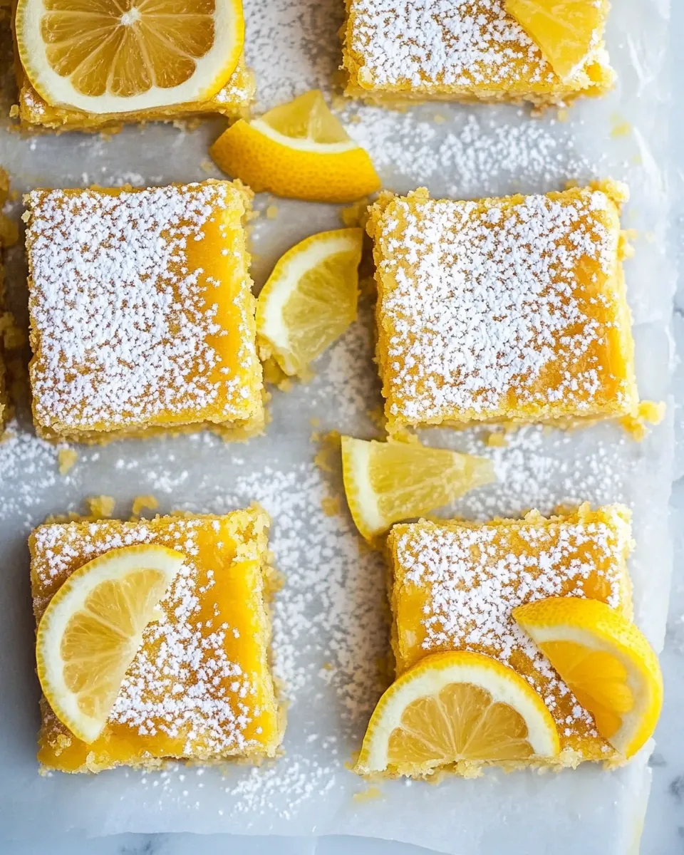 Perfect Lemon Bars
