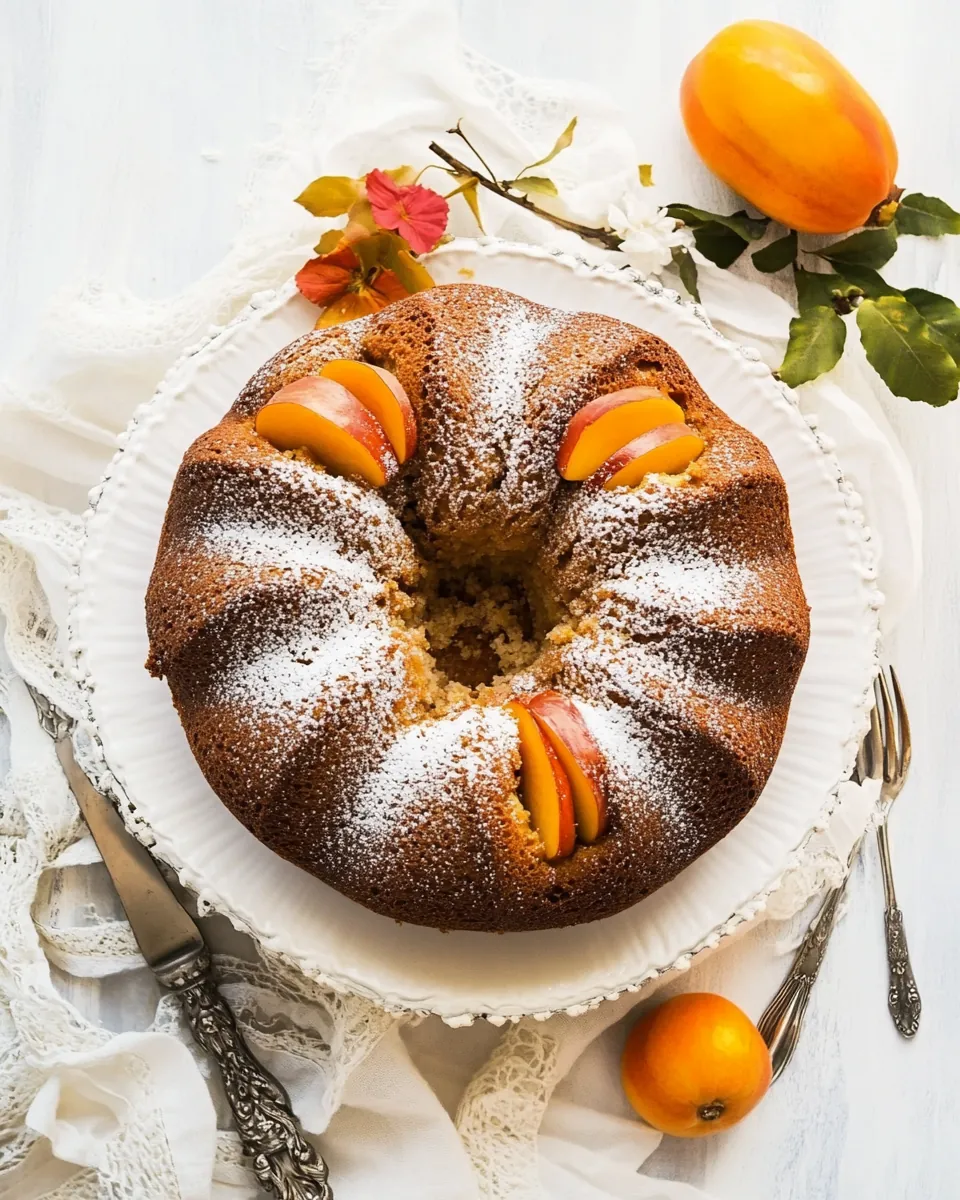 Persimmon Cake