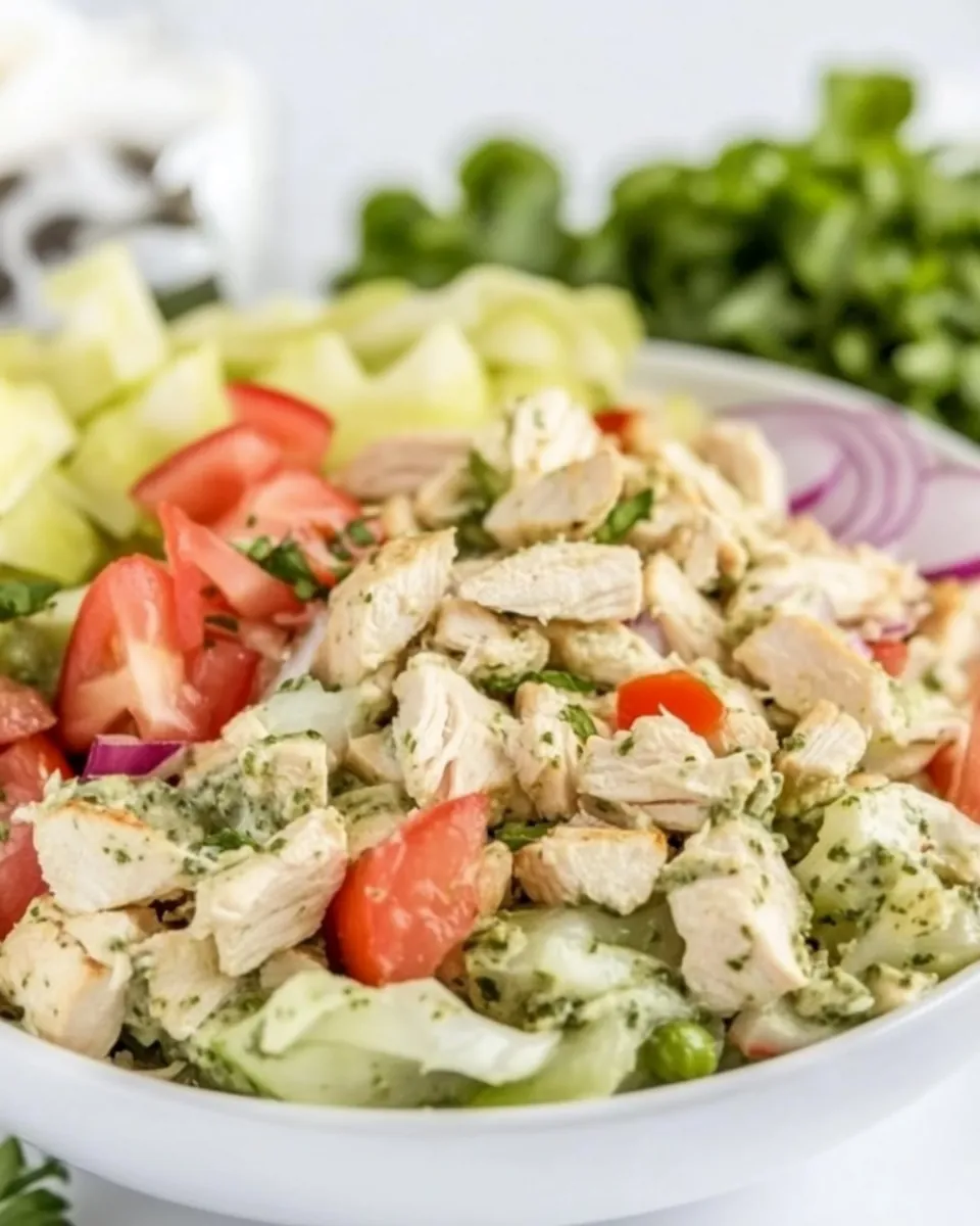 Pesto Chicken Salad