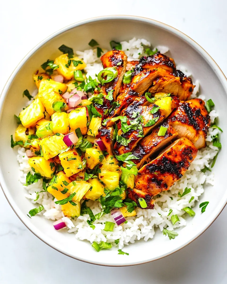 Pineapple Chicken Rice