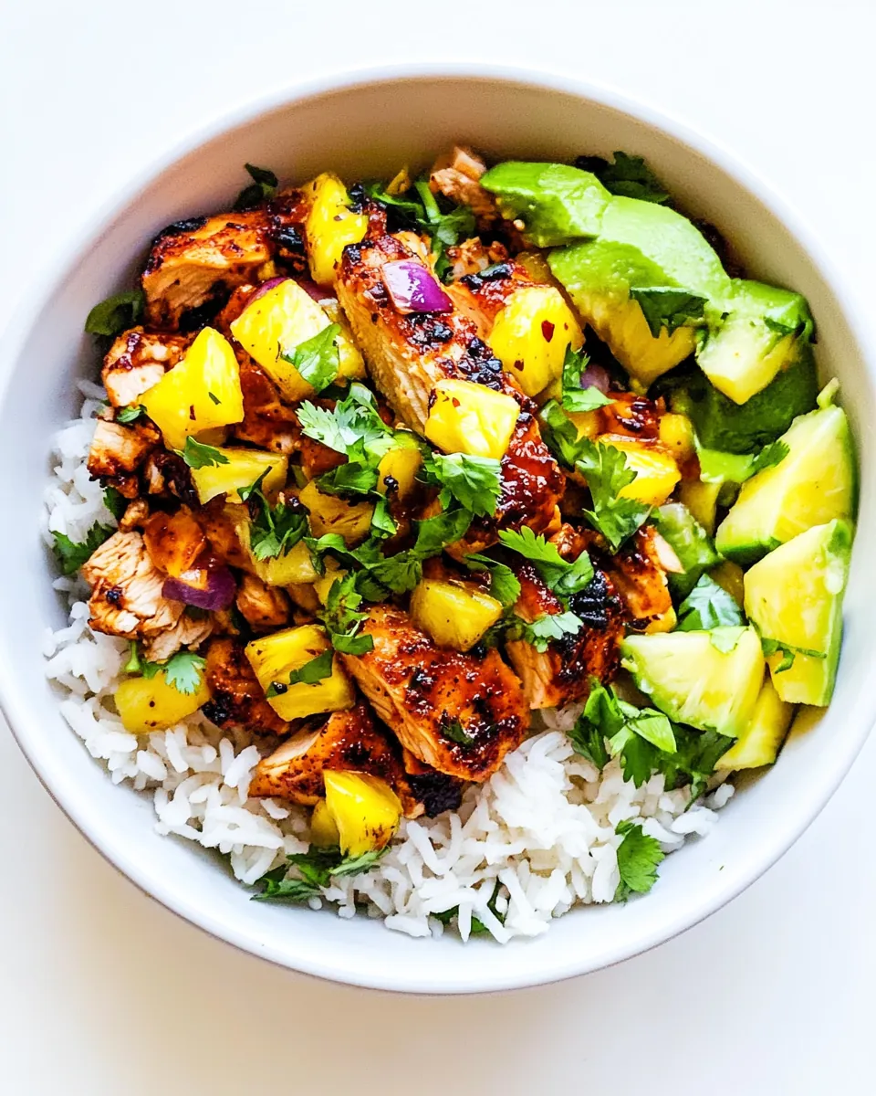 Pineapple Chicken Rice
