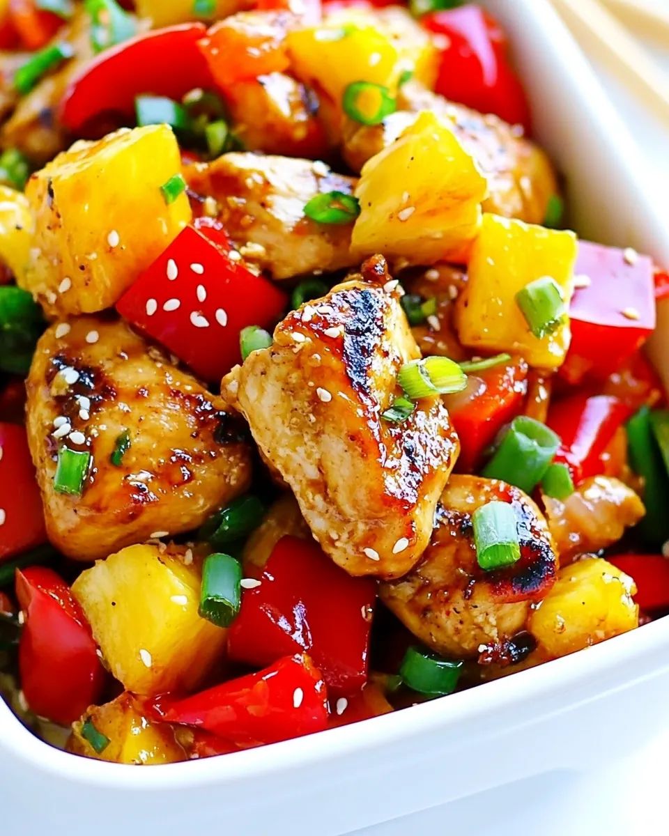 Pineapple Teriyaki Chicken