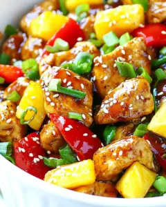 Pineapple Teriyaki Chicken