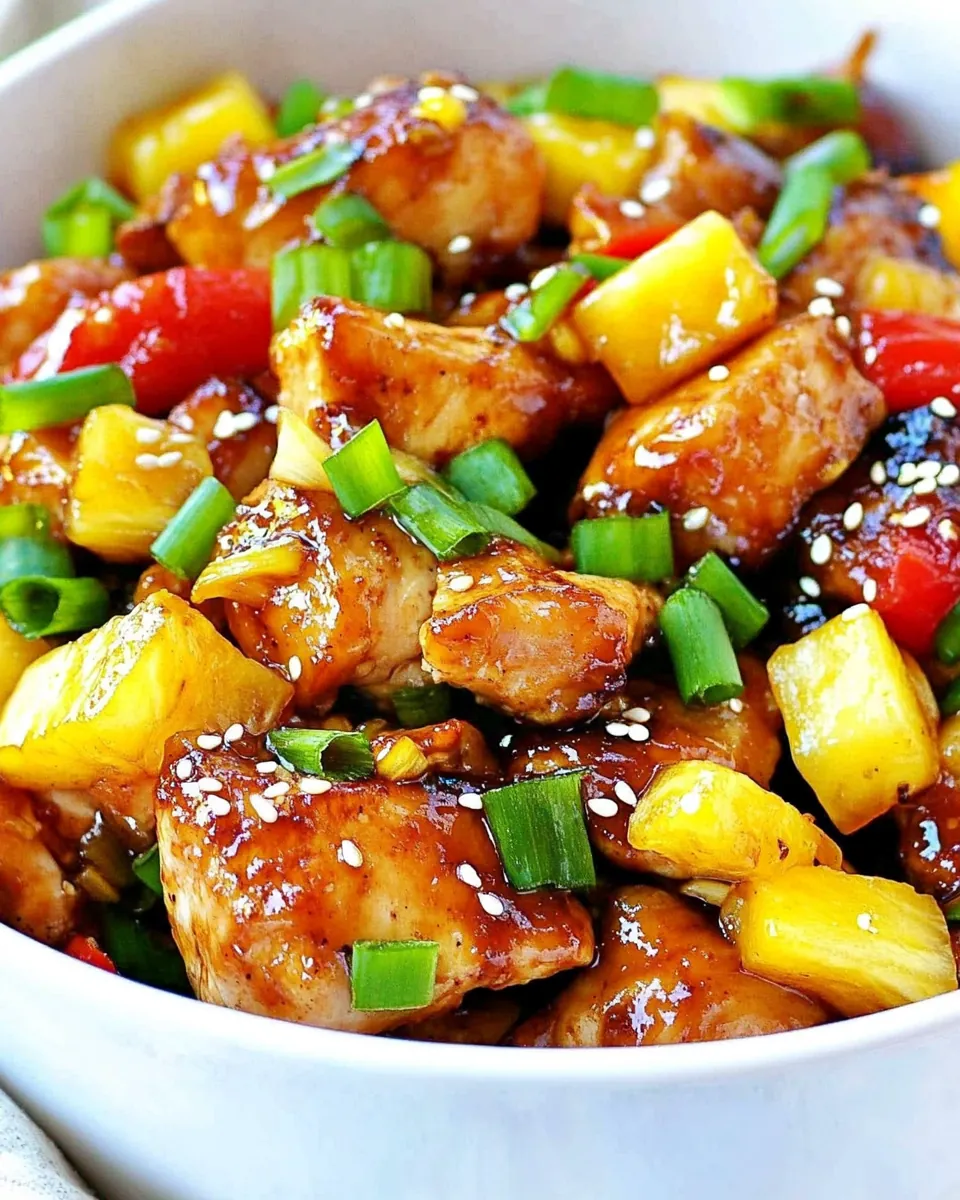 Pineapple Teriyaki Chicken