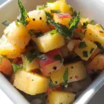 Pineapple and Peach Salsa