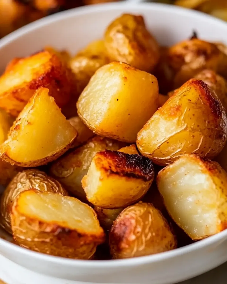 Prepare Ahead Roast Potatoes