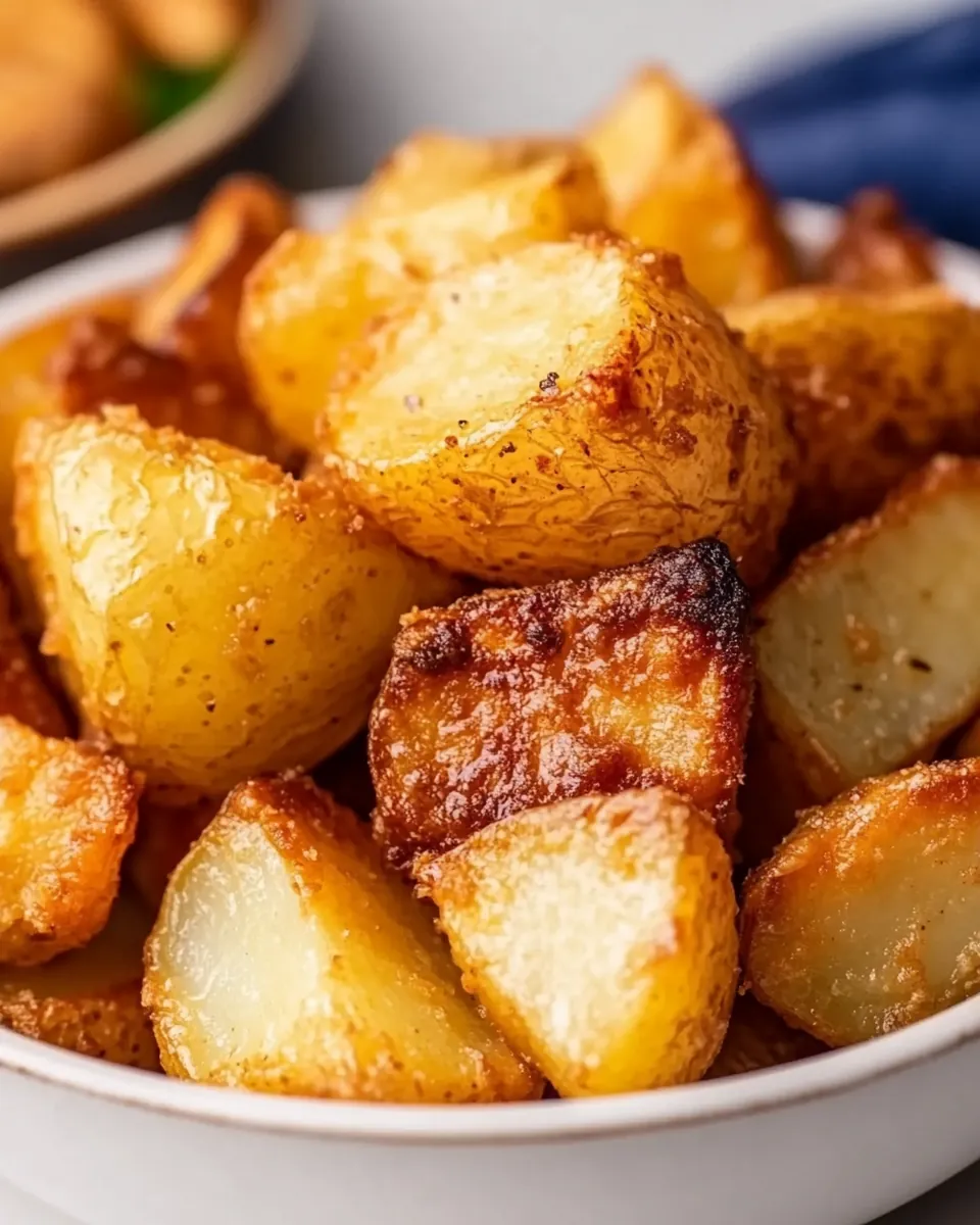 Prepare Ahead Roast Potatoes