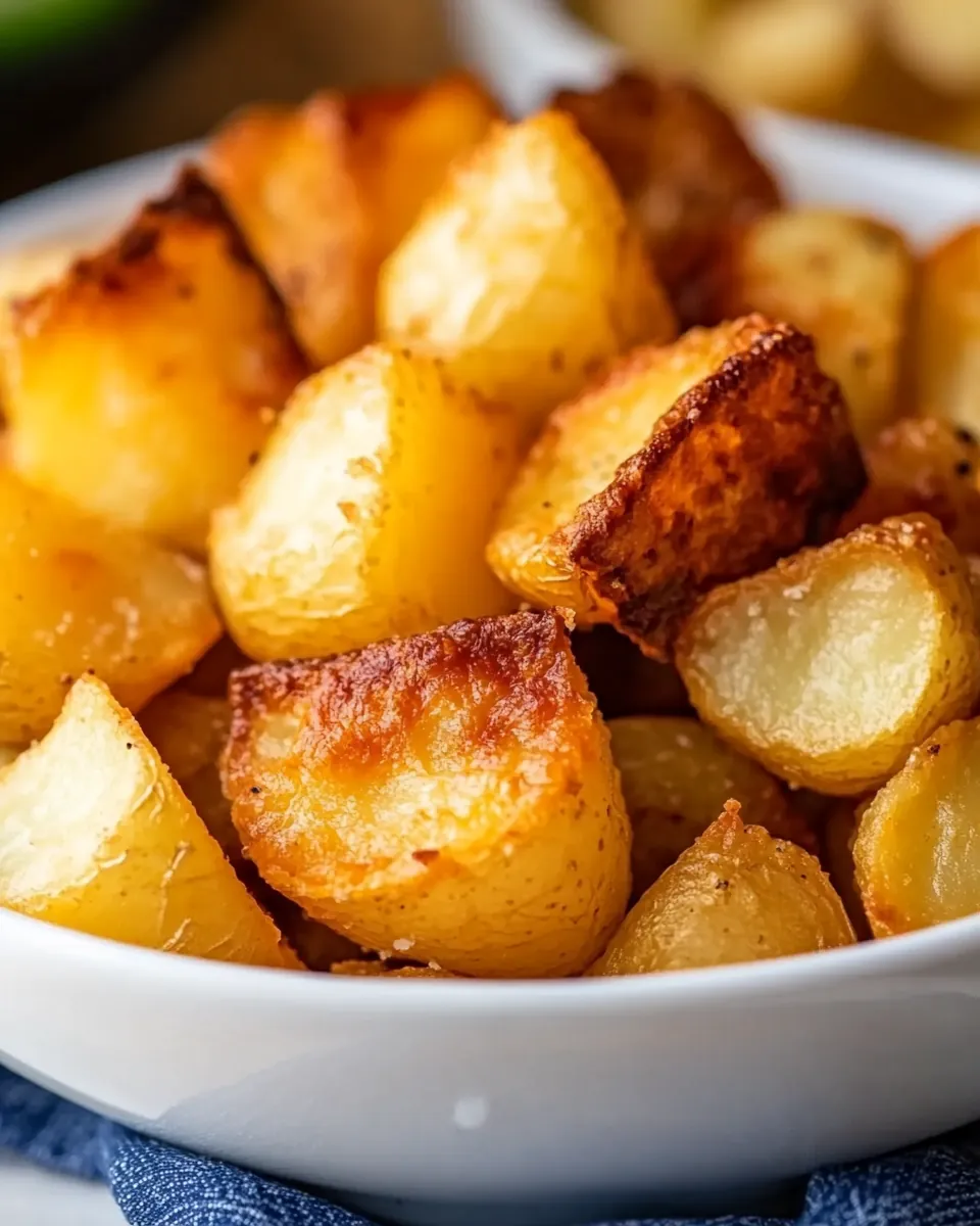 Prepare Ahead Roast Potatoes