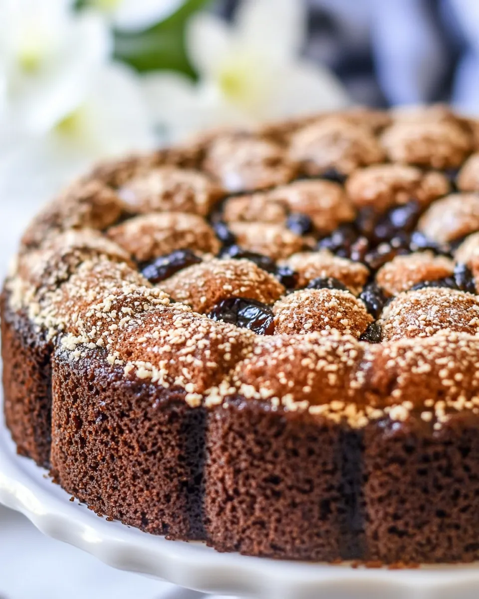 Prune Honey Cake