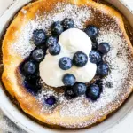 Pumpkin Blueberry Dutch Baby Pancake