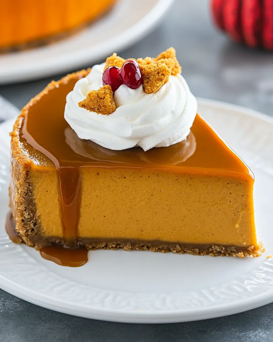 Pumpkin Cheesecake