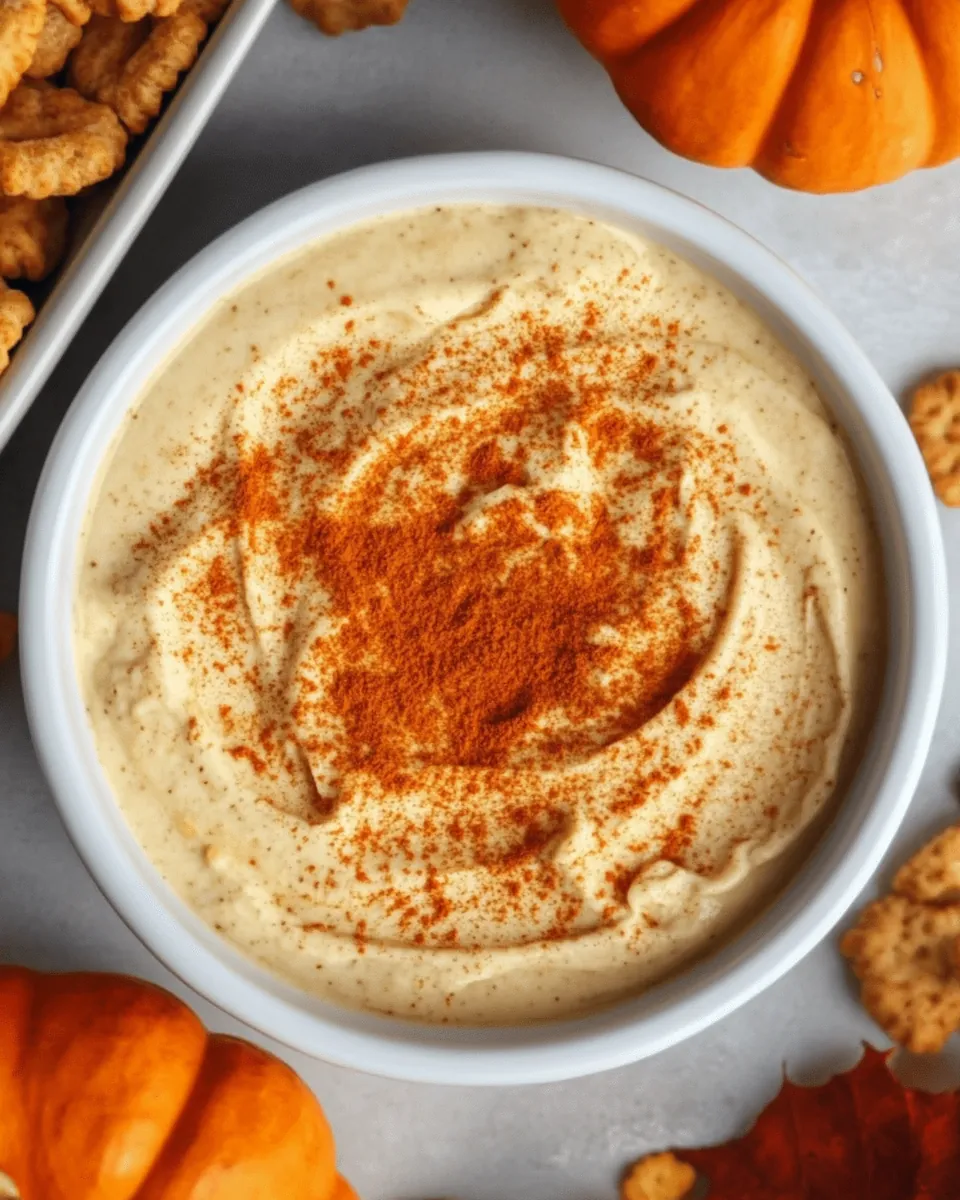 Pumpkin Cheesecake Dip