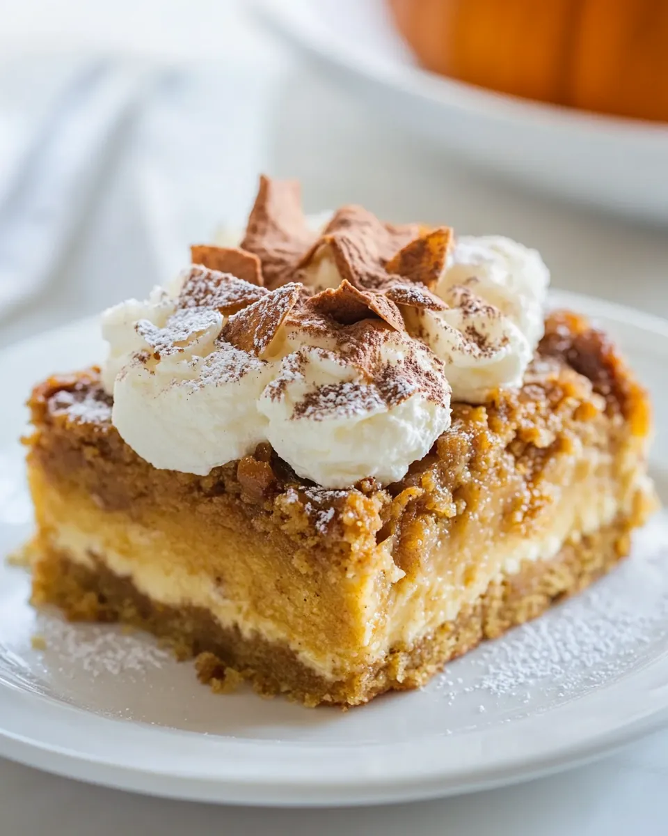 Pumpkin Dump Cake