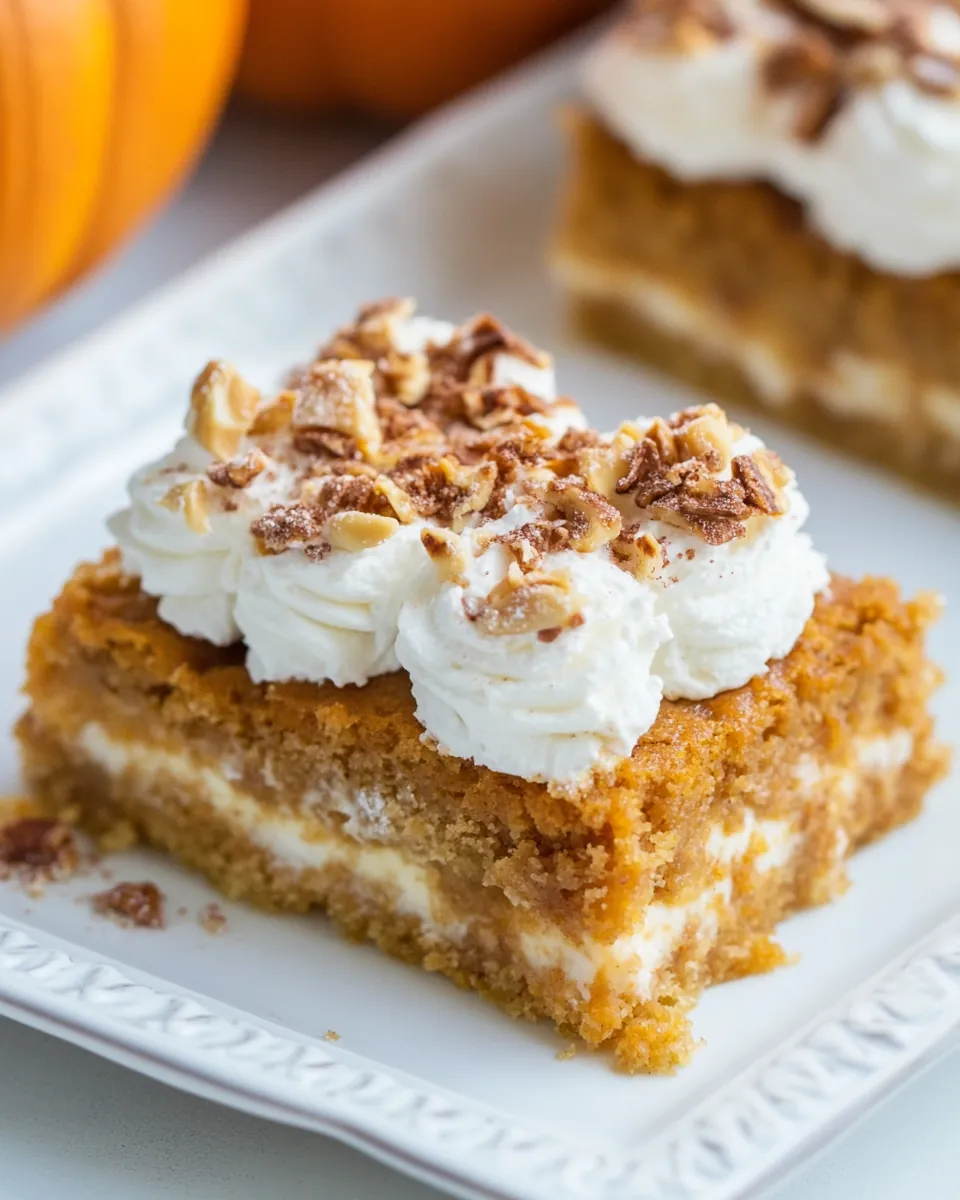 Pumpkin Dump Cake