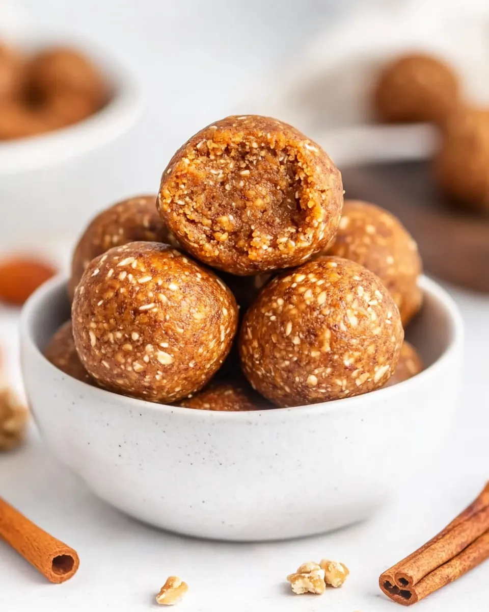 Pumpkin Pie Energy Balls