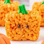 Pumpkin Rice Krispie Treats