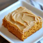 Pumpkin Sheet Cake with Butterscotch Frosting