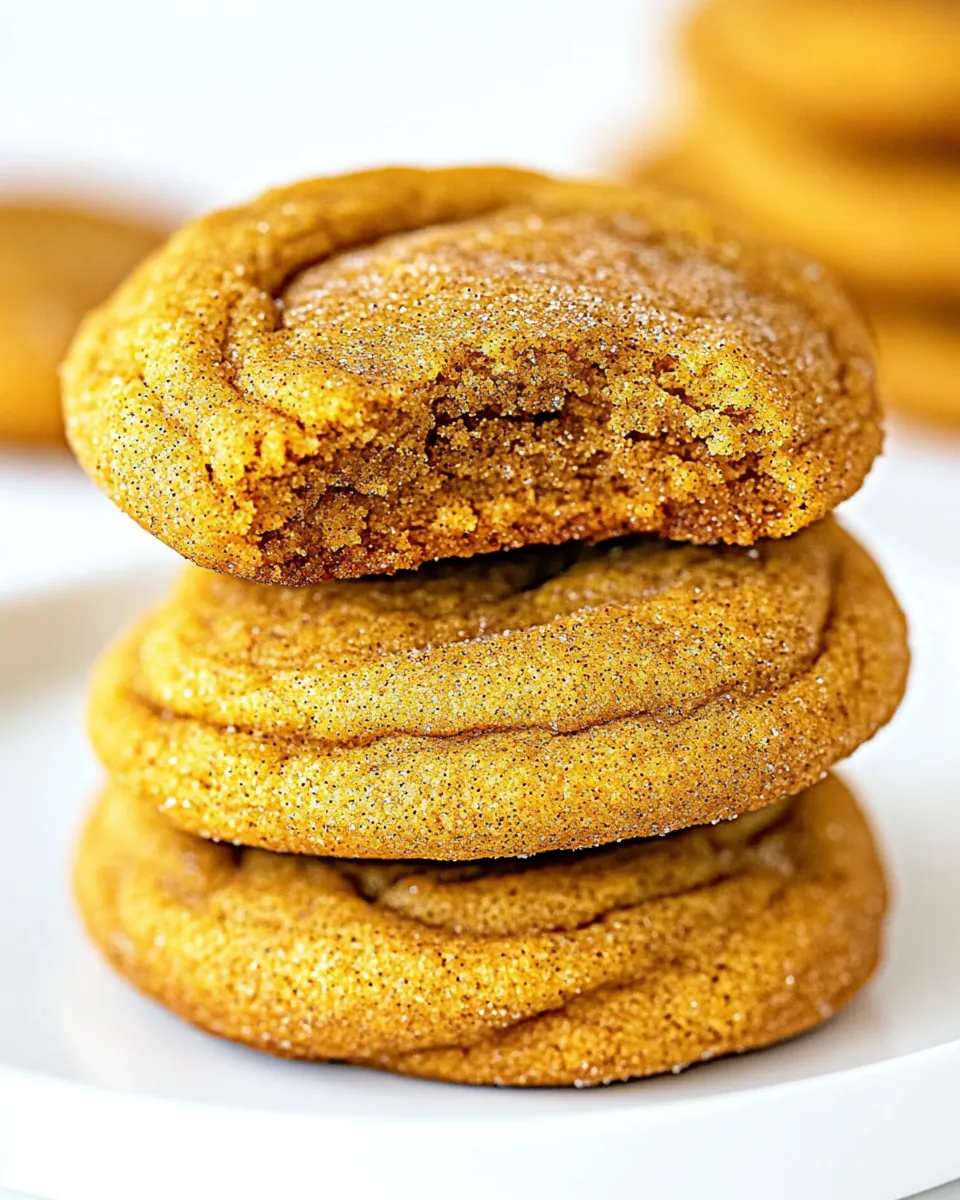 Pumpkin Snickerdoodles